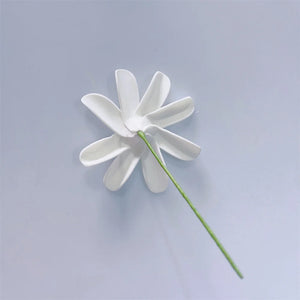100pcs Foam Tiare Flower Hair Picks Tropical Polynesian Hula Accessories