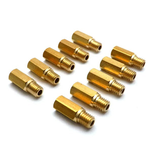 10-Pack Carburetor Main & Slow Pilot Jets M5 6mm for PWK Keihin OKO CVK Motorcycles