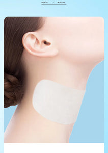 10-Pack Hydrating Firming Neck Masks with Hyaluronic Acid Skincare Set