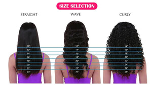 10-22" Transparent Lace Closure 2x6 Pre-plucked with Baby Hair Natural Color Brazilian Hair Extensions