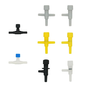 10-Piece Adjustable Aquarium Air Valves for 4mm Tube - Oxygen Pump Divider for Fish Tank