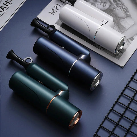 Folding Hair Dryer High Power Fast Drying, Blue Light Ion, Quiet, Portable for Travel and Home Use