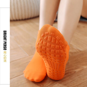 10 Pairs Non-Slip Socks for Kids & Adults - Trampoline, Sports, Outdoor, Parent-Child Cotton Set
