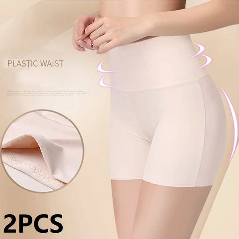 2pcs Women's Safety Shorts Under Skirt Protective Cycling Undershorts Ladies Underpants