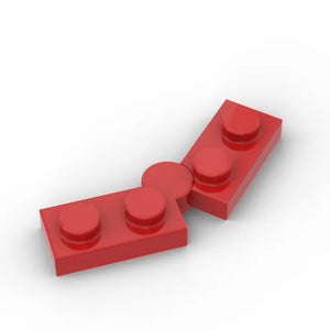 10-Pack Swivel Hinge Plates 1x4 Building Blocks Compatible with Leading Kids' Construction Sets