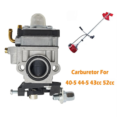 Carburetor for 43cc 52cc Gas Grass Trimmer Brush Cutter Engine Accessories