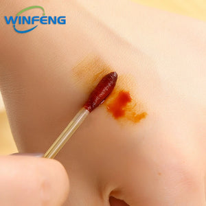 100pcs Disposable Alcohol Swabs & Iodine Cotton Sticks First Aid Kit for Wound Cleaning Antibacterial Care