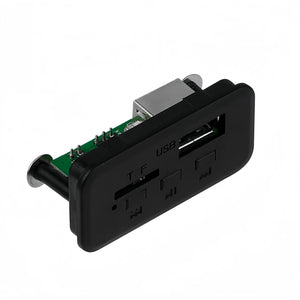 "12V Bluetooth 5.0 Car MP3 Player Kit with USB, TF, FM Radio, Wireless Audio Receiver Decoder Board"