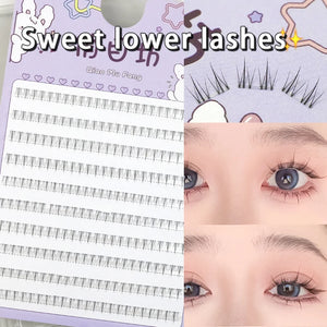 10-Pack Dramatic Volume False Eyelashes Set 5-7mm + Applicator