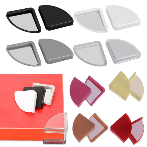 8pcs Silicone Baby Safety Table Corner Edge Protectors - Child Anti-Collision Guards