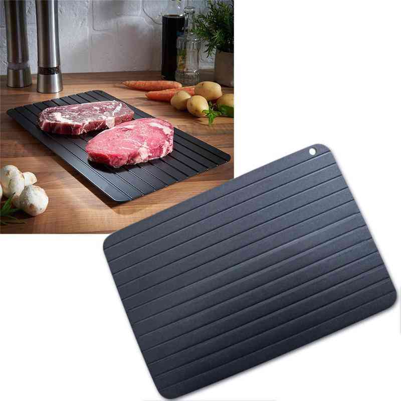 Frozen Meat, Fish, Sea Food - Quick Defrosting Plate Board Tray