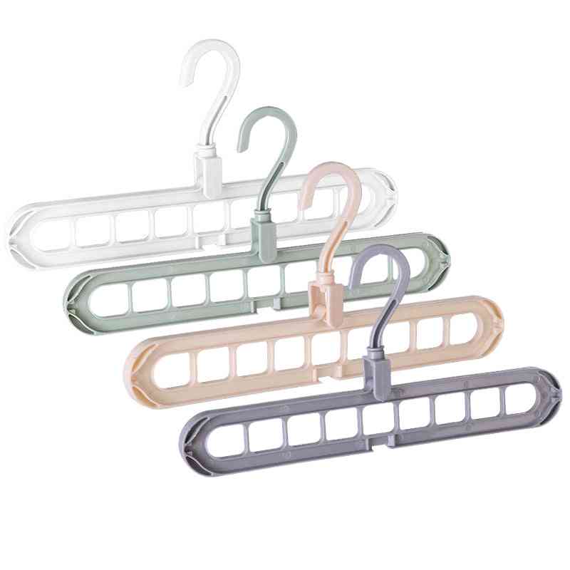 Plastic Multifunction Clothes, Coat Organizer - Storage Rack Hangers