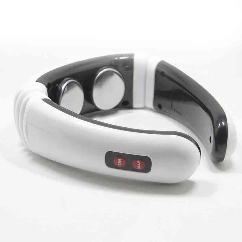 Electric Pulse Back And Neck Massager - Infrared Heating Pain Relief & Relaxation