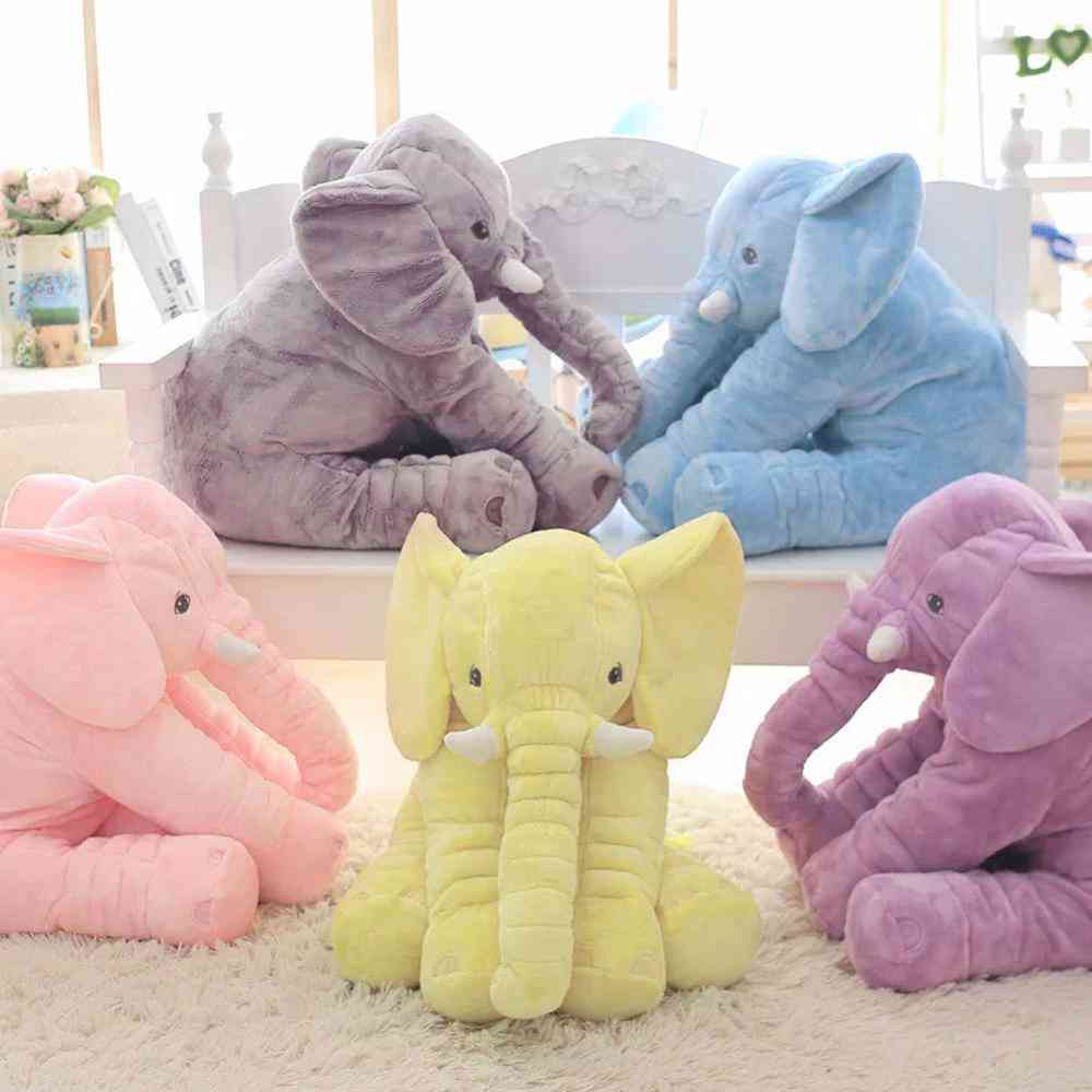 Bambole di elefante farcite di peluche grandi e morbide - cuscini per dormire per il massimo confort del bambino