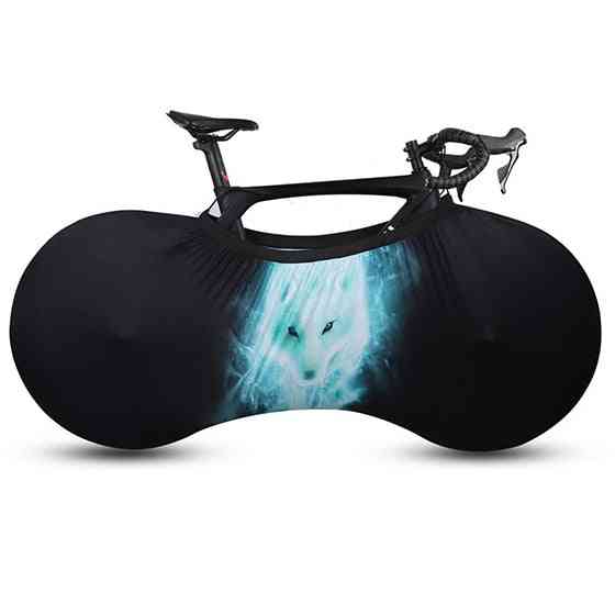 Cykelbeskytter anti støv cykelafdækning til hjul, ramme - ridsefast opbevaringspose beskyttelsesudstyr - farverig d / m 24-26-700c
