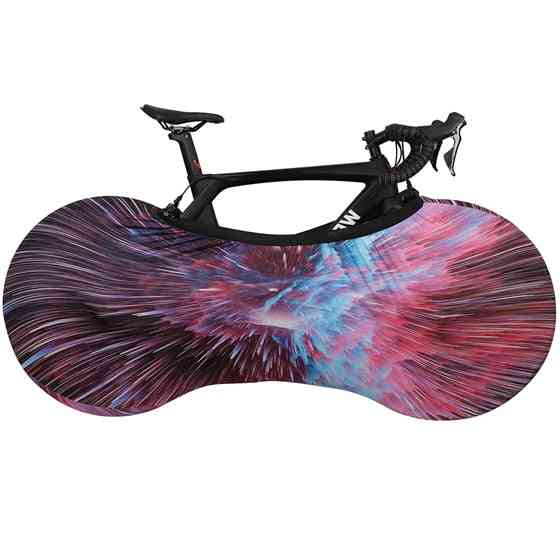 Cykelbeskytter anti støv cykelafdækning til hjul, ramme - ridsefast opbevaringspose beskyttelsesudstyr - farverig d / m 24-26-700c
