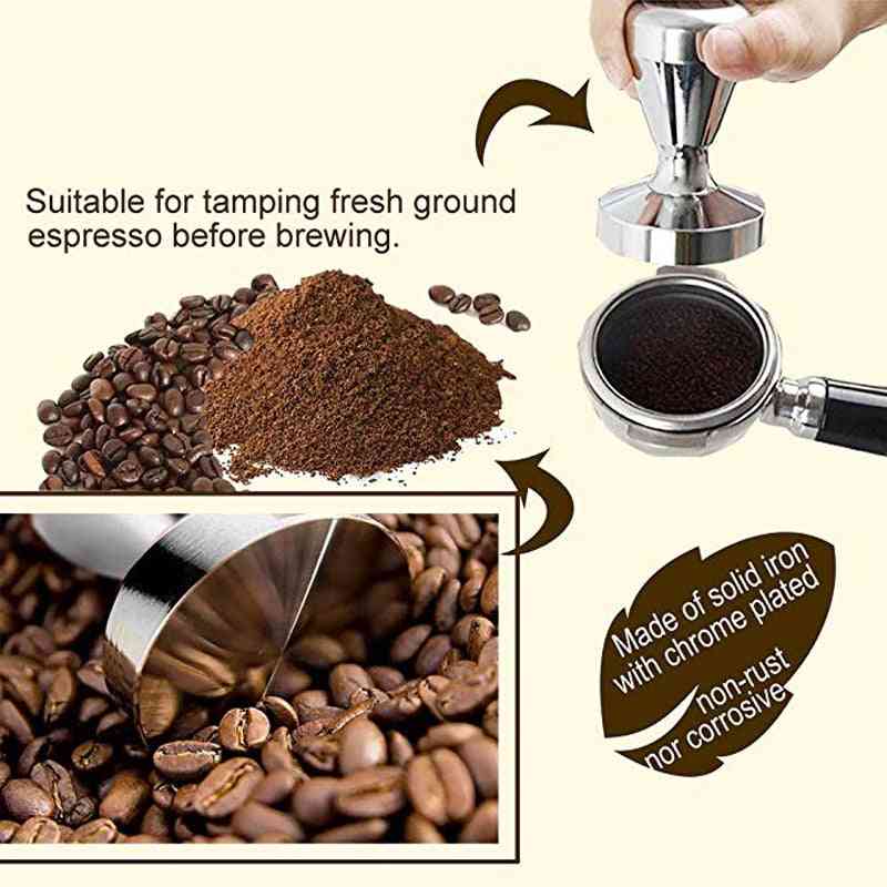 Hliníková zliatina 51 mm alebo 58 mm - tamper ručne vyrábané kladivo na kávu lisované na kávu - kávovar espresso kaviareň barista náradie strojové príslušenstvo - utláčače kávy