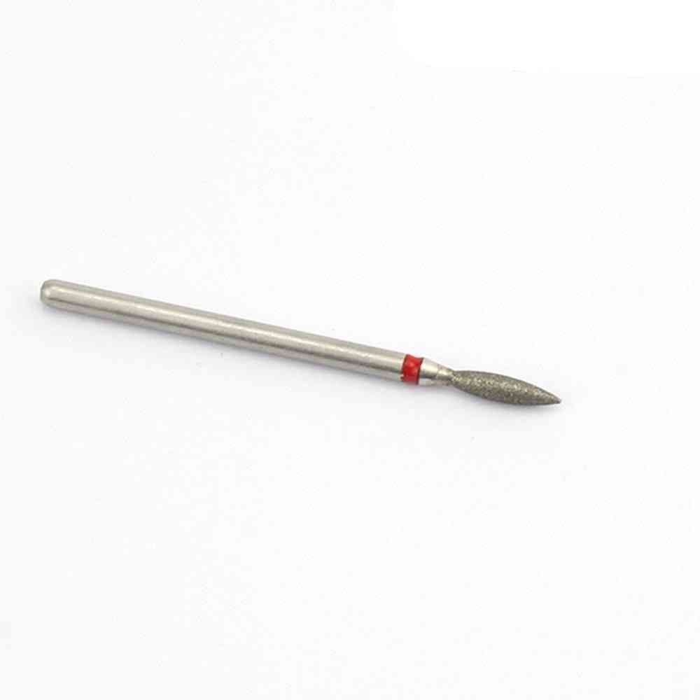 Diamond Milling Cutters For Manicure Nail - Cuticle Clean Bit Electric Machine Pedicure Accessory
