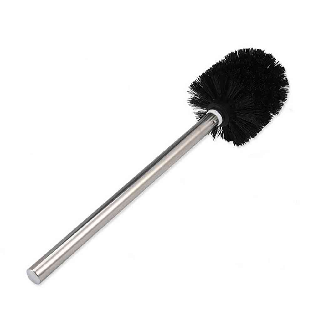Toilet Cleaning Brush  With Stainless Steel Handle