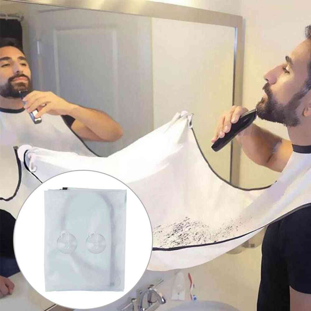Male Beard Apron Dress - Men Haircut Apron Floral Cloth Cleaning Protector