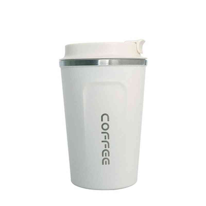 Dvostruka šalica za kavu od nehrđajućeg čelika zadebljana velika auto termos šalica putna termo šalica