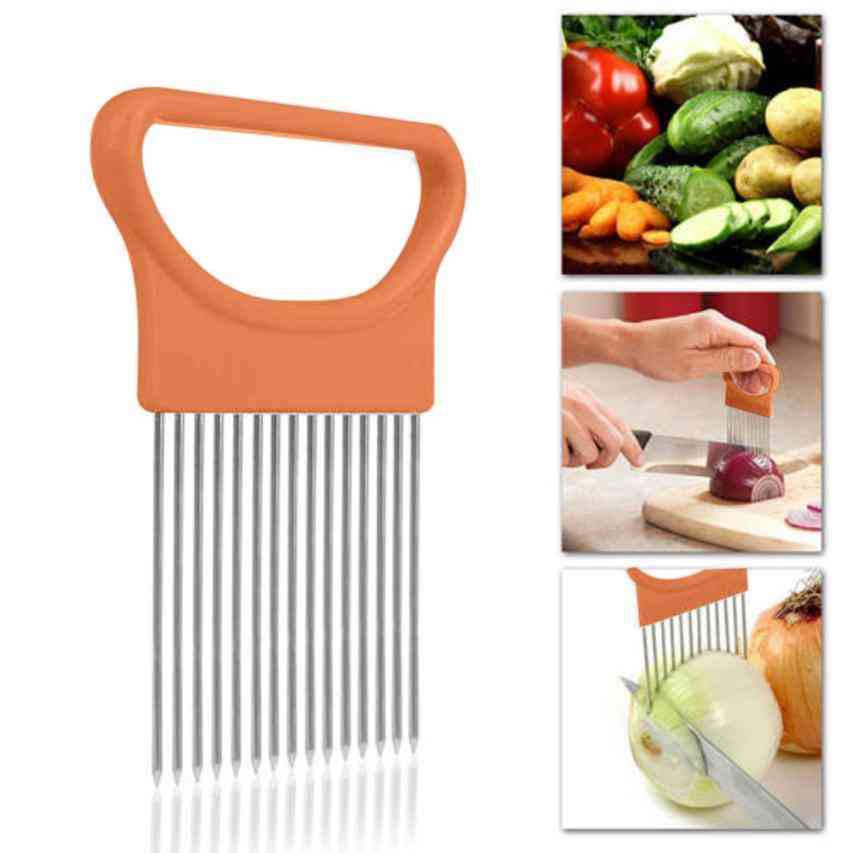 Onion Slicer - Vegetables Safe Fork Slicer Cutter