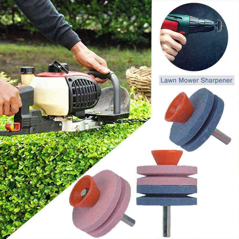 Wear-resistant Electric Drill Lawn Mower Grinding Machine Trimmer Sharpen Tool