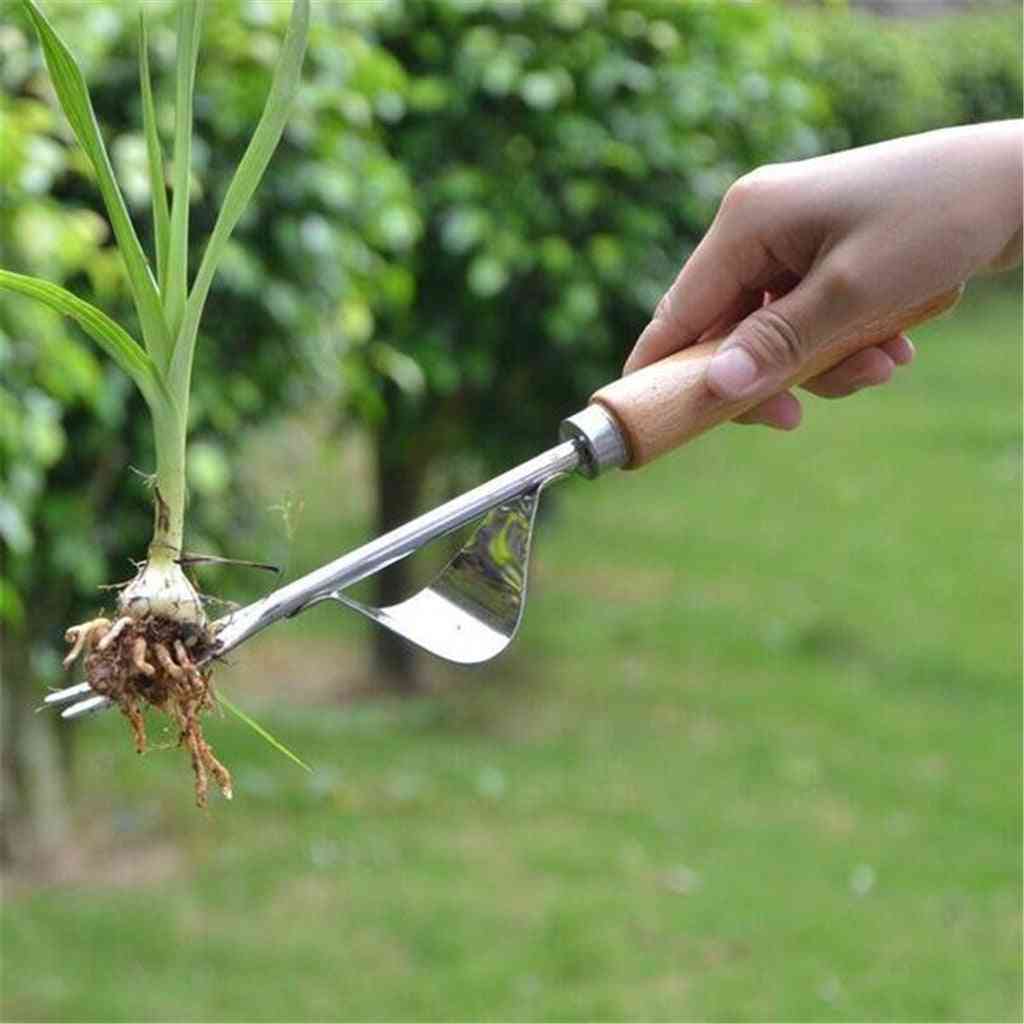 Homes Garden Hand Weeder Stainless Manual Weed Puller Bend-proof, Pp & Tpr Ergo G90708