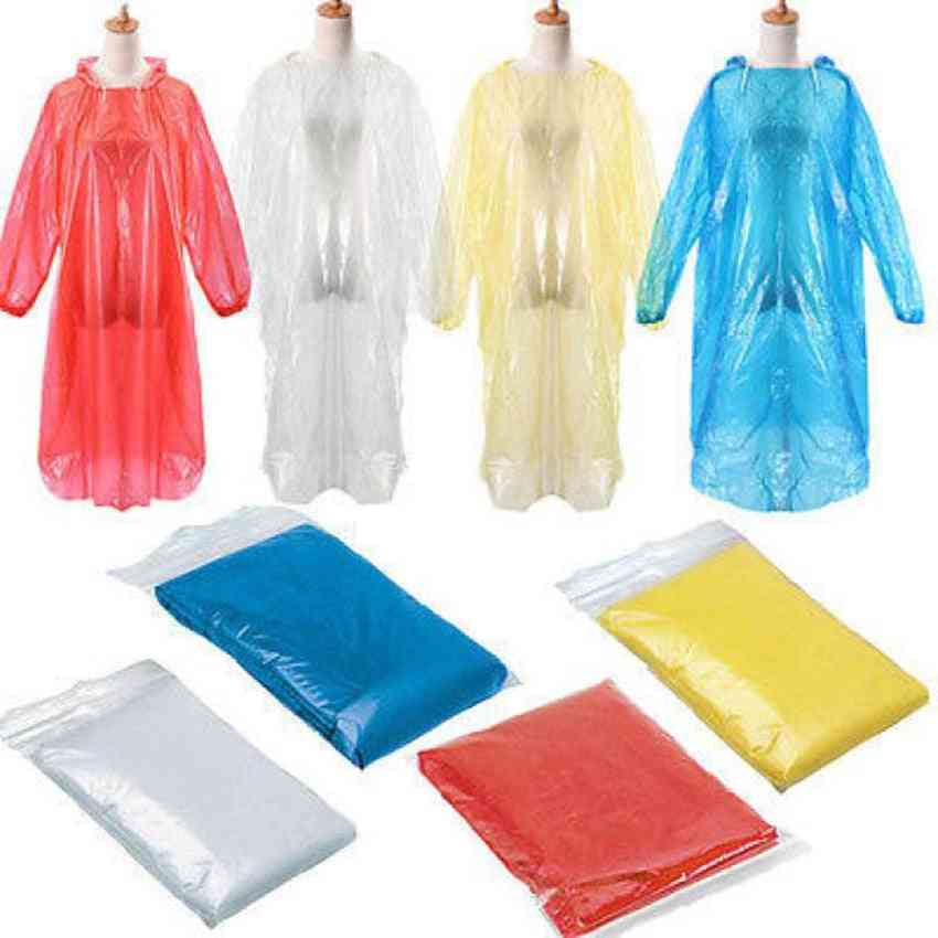 Disposable Raincoat Adult Emergency Waterproof Rain Coat