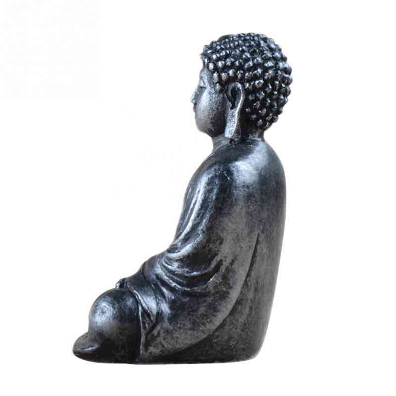 Mini estátua de Buda inovadora harmonia - ouro
