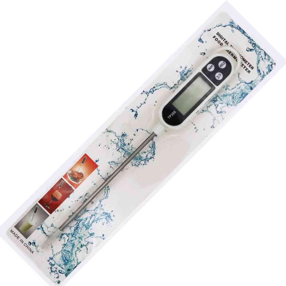 Food Thermometer For Meat, Water, Milk Cooking Probe Bbq - Electronic Oven Thermometer