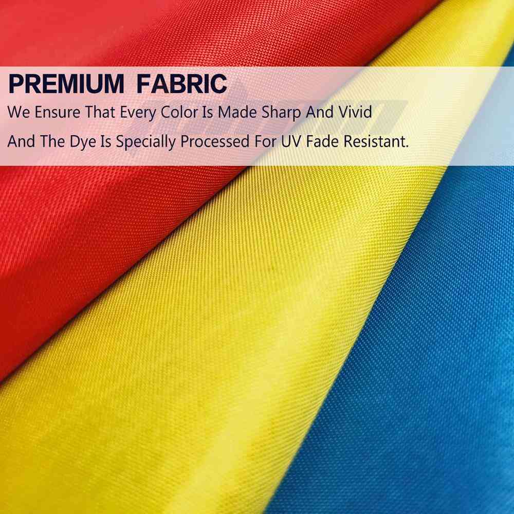 Bandera del orgullo del progreso del arco iris gay lgbt de 90x150cm