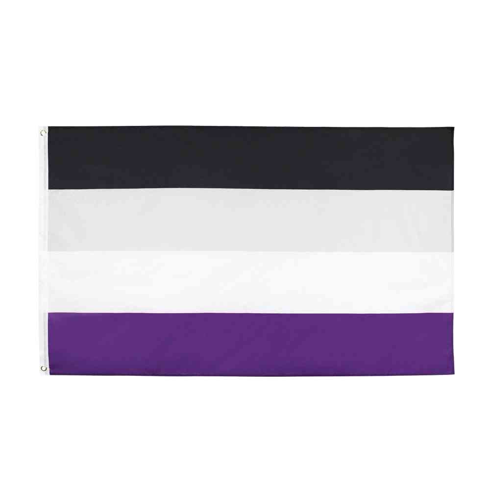 Lgbtqia Ace Community Nonsexuality Asexuality Pride Flag
