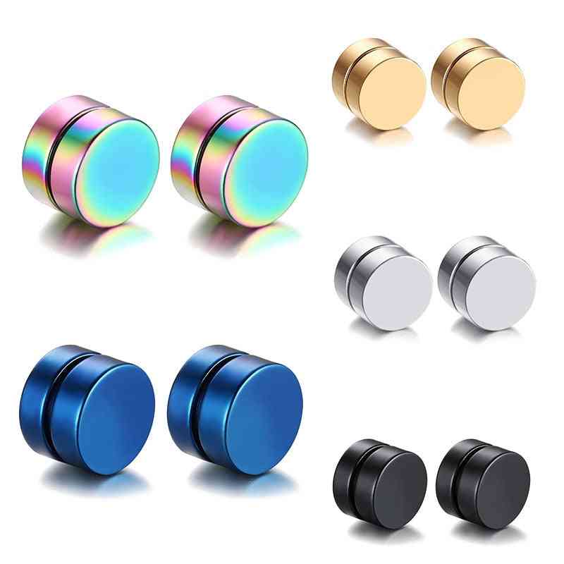 Lose Weight Health Slimming Magnets - Stimulating Acupoints Magnetic Stud Earrings