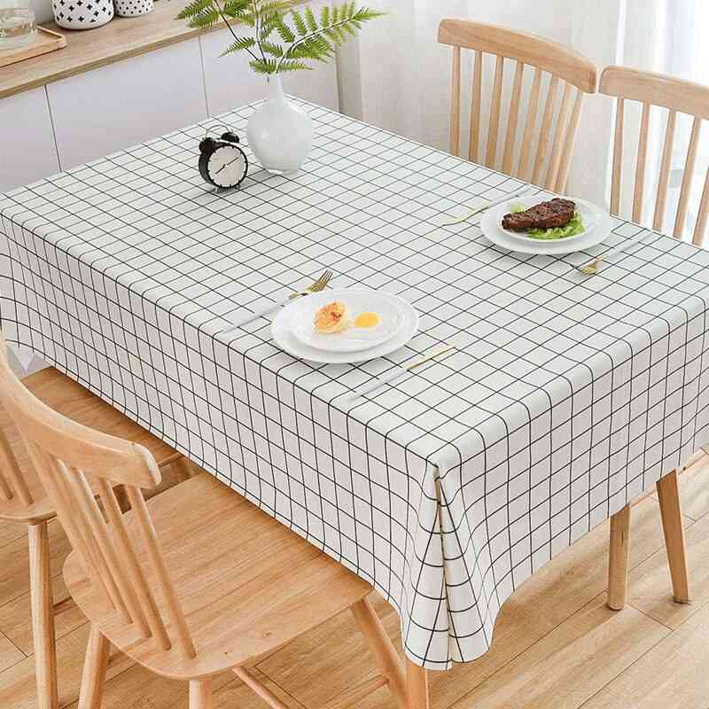 Waterproof Disposable Print Rectangle Table Cloth