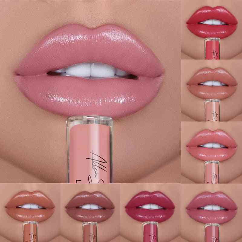 Waterproof Long Lasting Moist Lip Gloss - Vivid Colorful Lipgloss, Women Makeup Lipstick