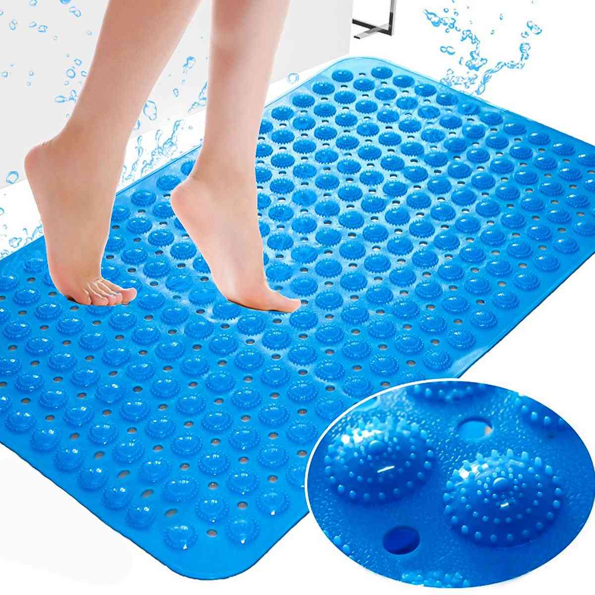Pvc Massage Particles Foot Pad Large Strong Suction Anti Slip Bathroom Mat - Anti Slip Bath Shower Mat Odorless Non Toxic Bath Mat