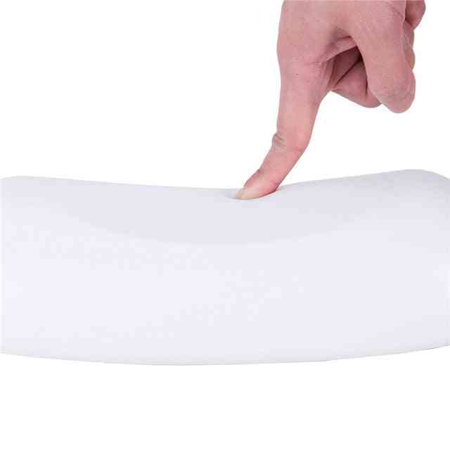 Biała miękka wygodna wodoodporna poduszka do wanny zagłówka z przyssawką - biała