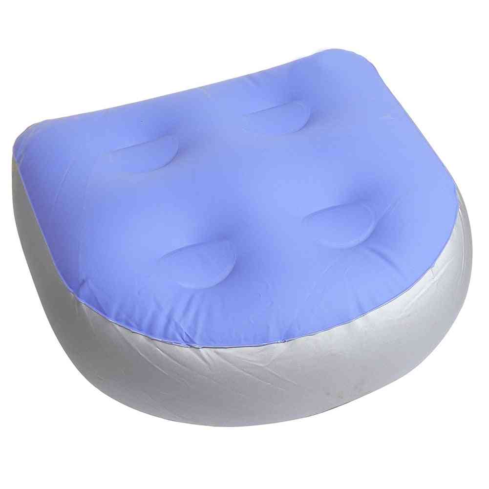 Heavy-duty Comfortable Inflatable Relaxing Booster Seat Back Hot Tub Pad Massage Mat