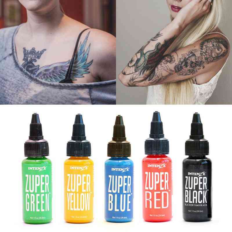 Microblading Permanent Pigment Ink - Professional Tattoo Pigment Black Dynamic Tattoo Ink
