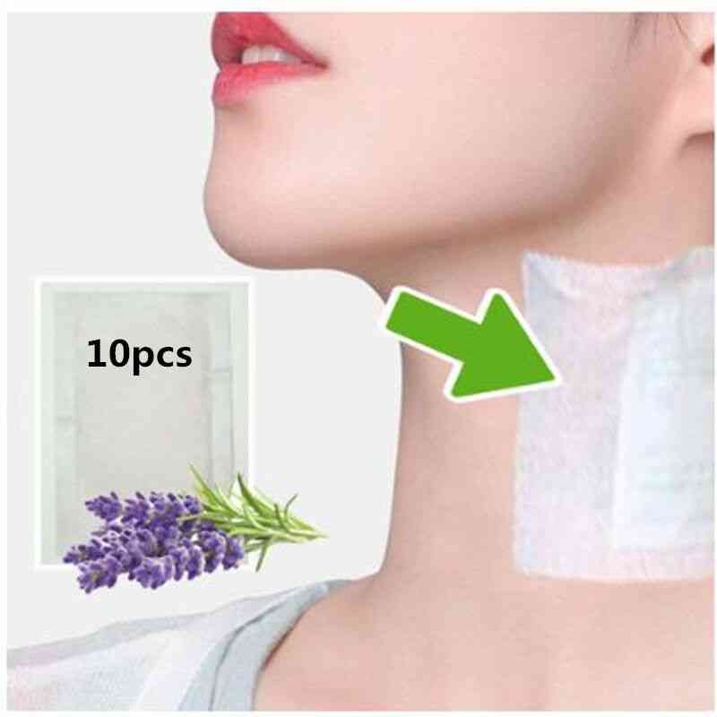 Neck Lymphatic Detox Patch Anti Swelling Herbal Pads To Improve Sleep Foot Patches Skin Care