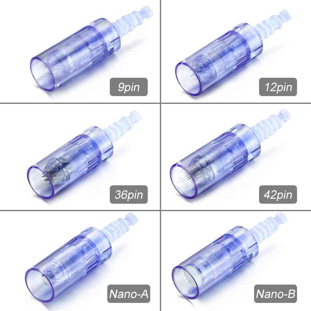 Needle Cartridge For Micro Needle Replacement Head-  Derma Pen Tattoo Tip Replacement