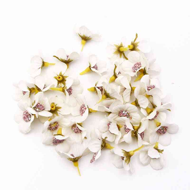 Multicolor Daisy Flower Head Mini Silk Artificial Flower For Wedding, Engagement, Party, Home Decor, Diy Garland Headdress