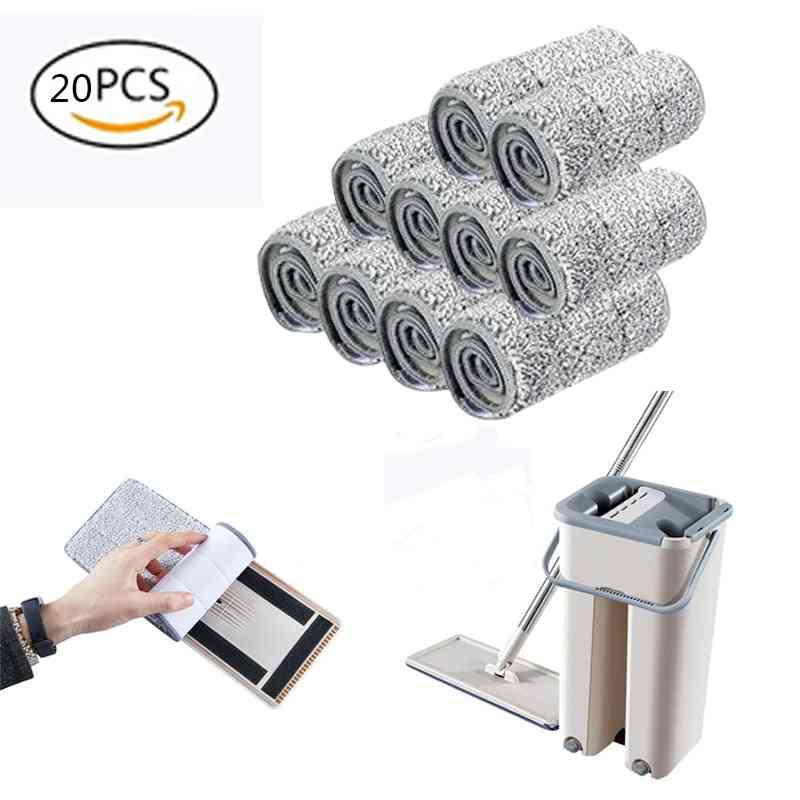 Microfiber Floor Mop Cloth - Self Wet And Dry Cleaning Paste Mop For Home Floor & Bathroom