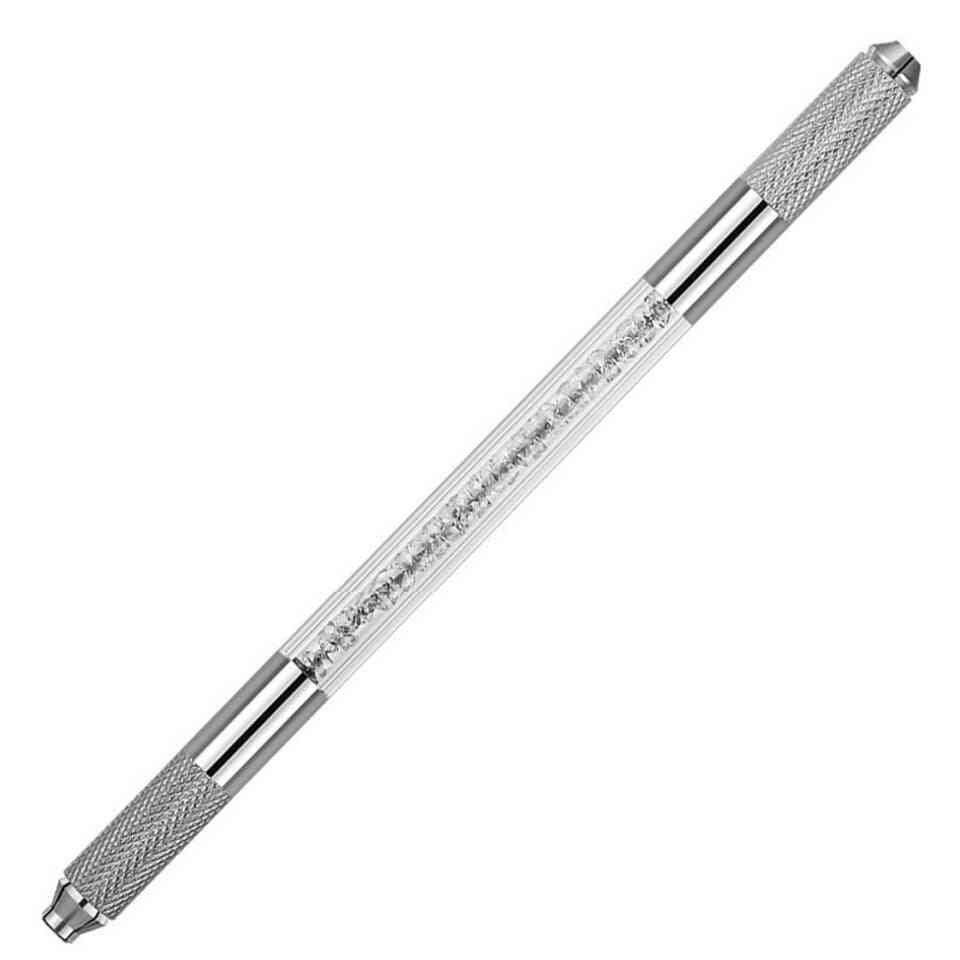 Double Heads Manual Microblading Pen Tattoo Tools For 3d Permanent Eyebrow Lip Line Makeup