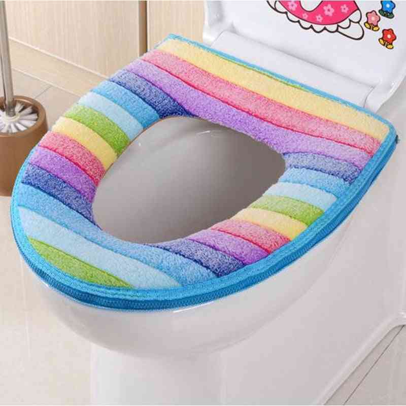 Eco- Friendly, Velvet Warm And Comfortable Toilet Seat Cover