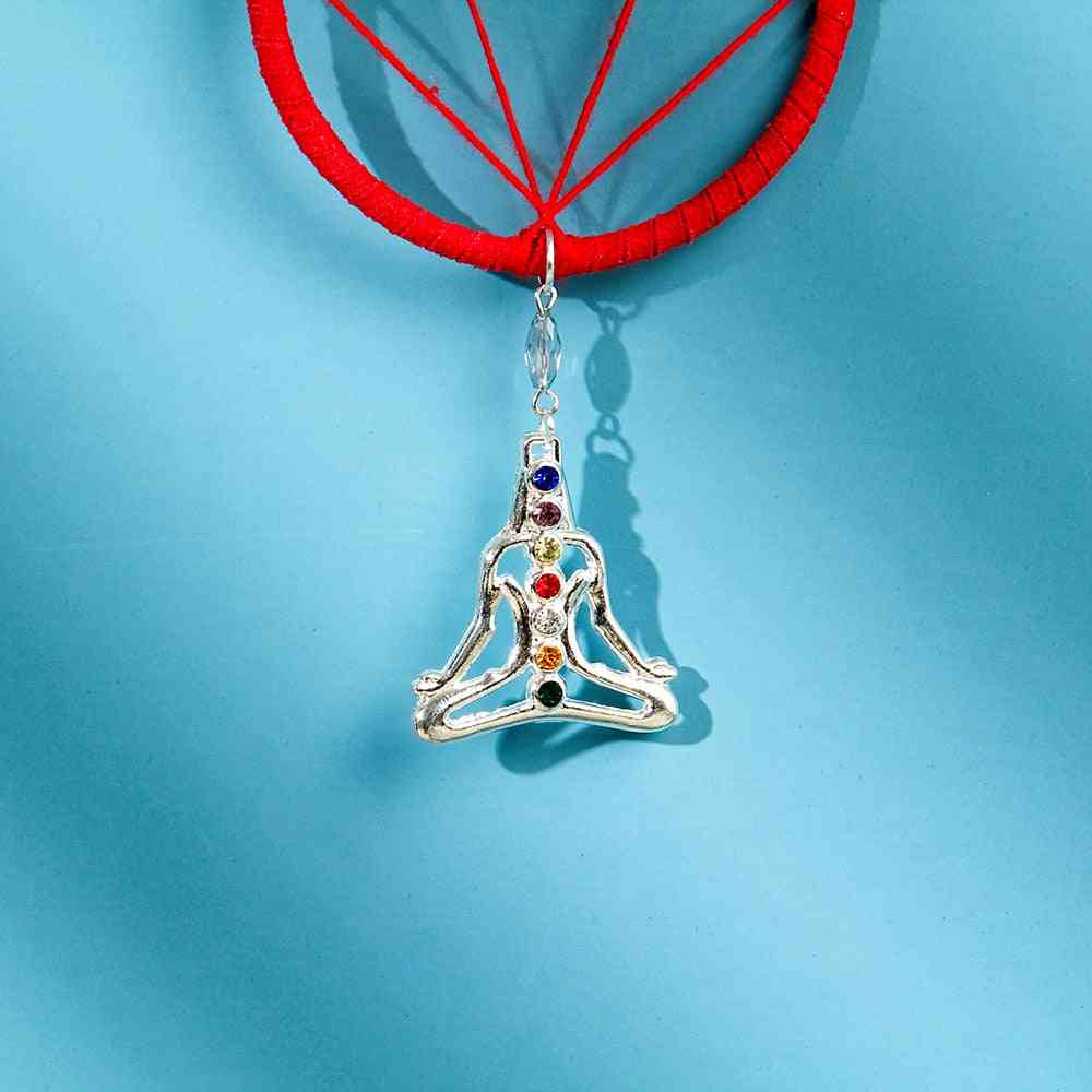 Modern, 7 Rings, Colorful, Dream Catcher For Home Decore