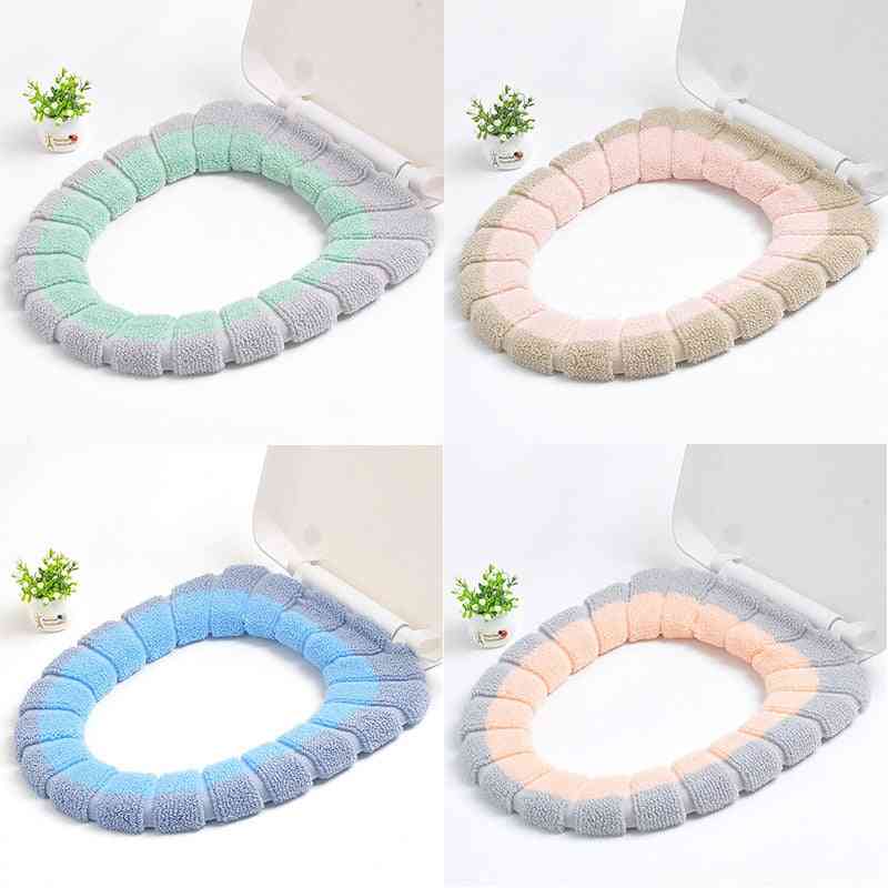 Comfortable, Universal, Warm And Reusable Toilet Seat Cover