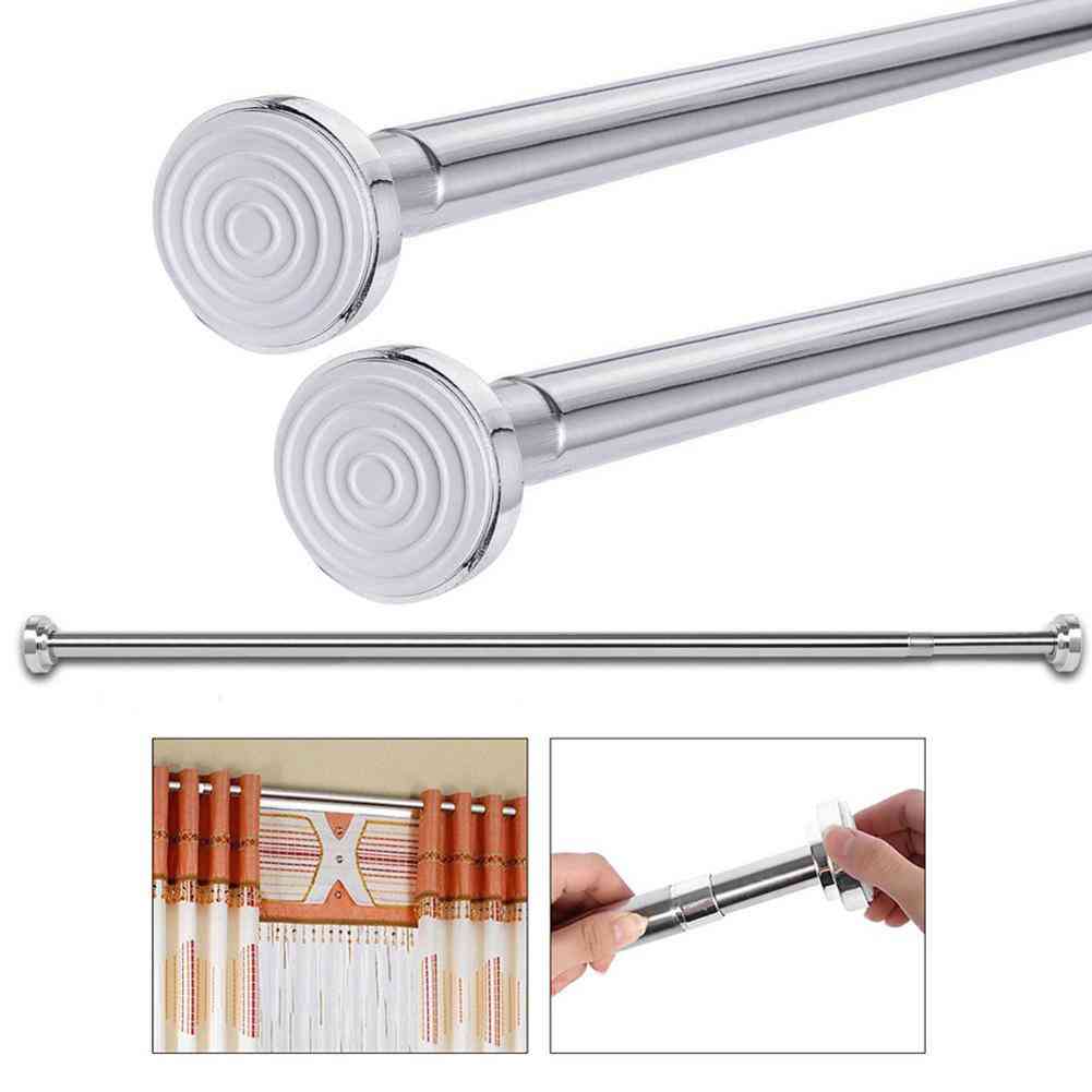 Extendable, Telescopic Rod For Wardrobe, Shower Curtain, Clothes Hanger