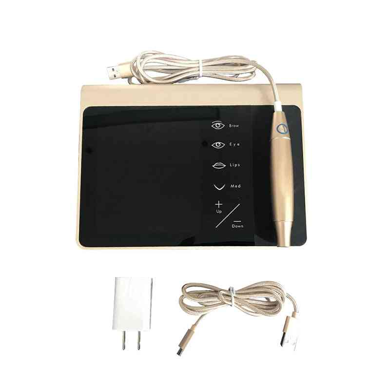 Permanent Makeup Machine Pen, Lcd Power Controller-full Touch Screen With Micro Needles